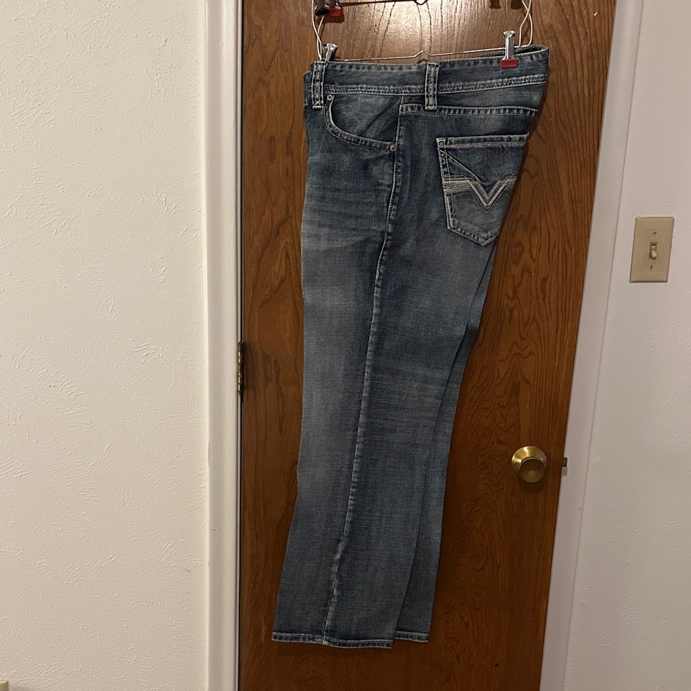 Classic Straight-Leg Denim Jeans